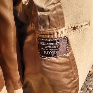 Tan Trench Coat with Classic Vintage Style